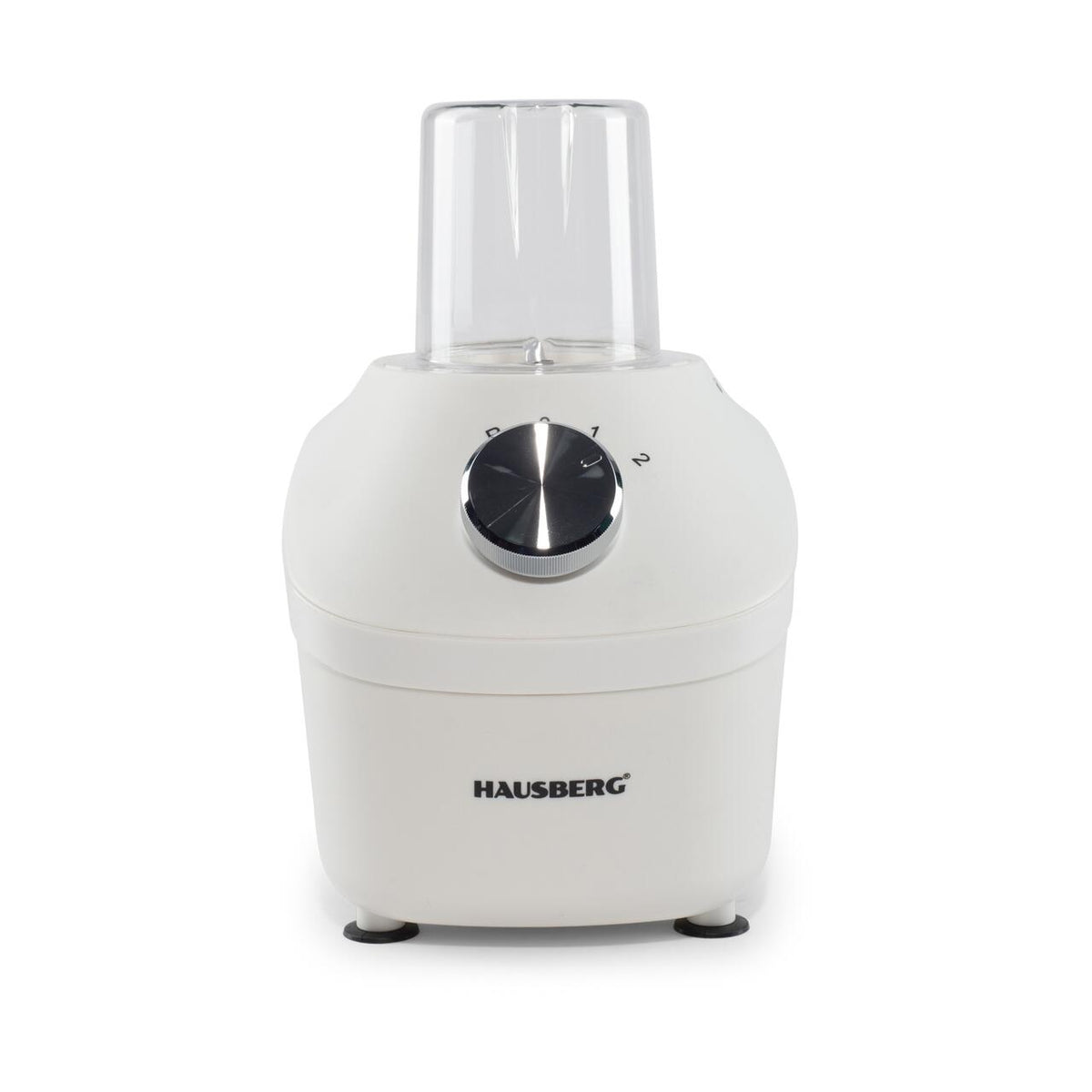 Hausberg HB-7771AB 2 az 1-ben turmixgép darálóval, 300W, 1,75 L-es műanyag kehely, 2 sebességfokozat + Pulse funkció, rozsdamentes acél kések