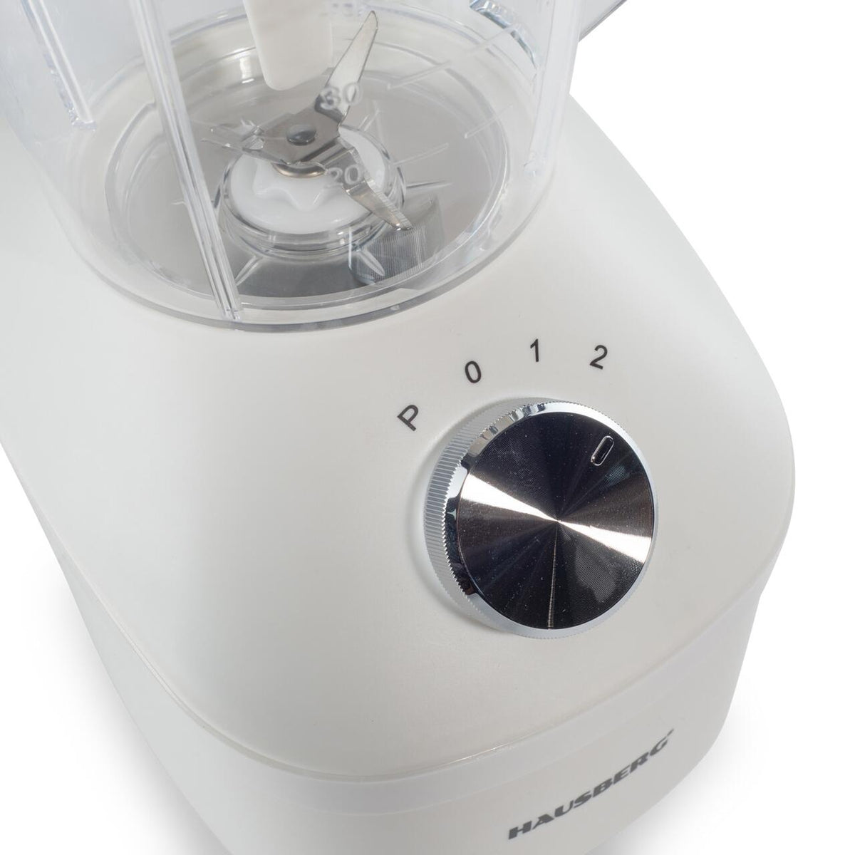 Hausberg HB-7771AB 2 az 1-ben turmixgép darálóval, 300W, 1,75 L-es műanyag kehely, 2 sebességfokozat + Pulse funkció, rozsdamentes acél kések