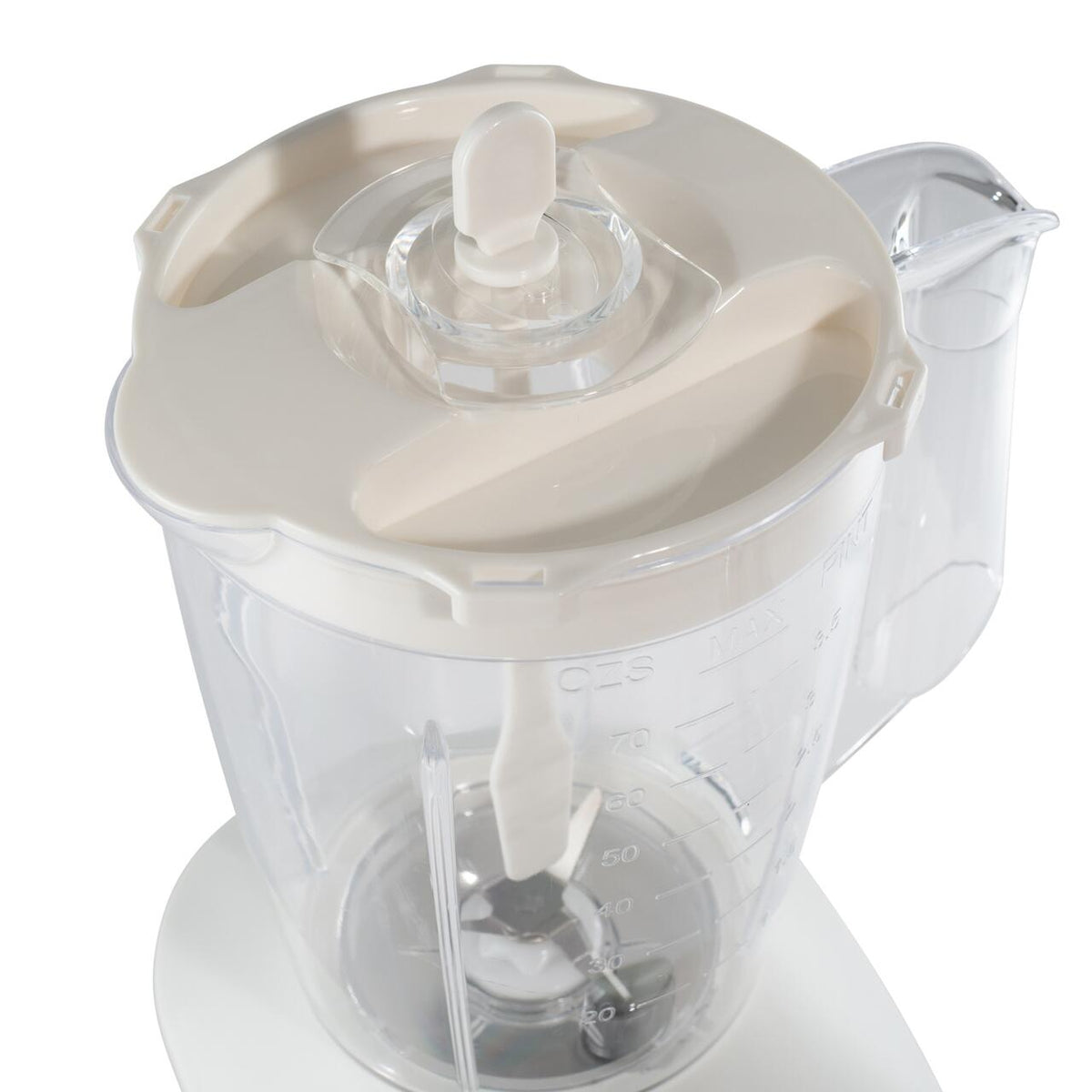 Hausberg HB-7771AB 2 az 1-ben turmixgép darálóval, 300W, 1,75 L-es műanyag kehely, 2 sebességfokozat + Pulse funkció, rozsdamentes acél kések