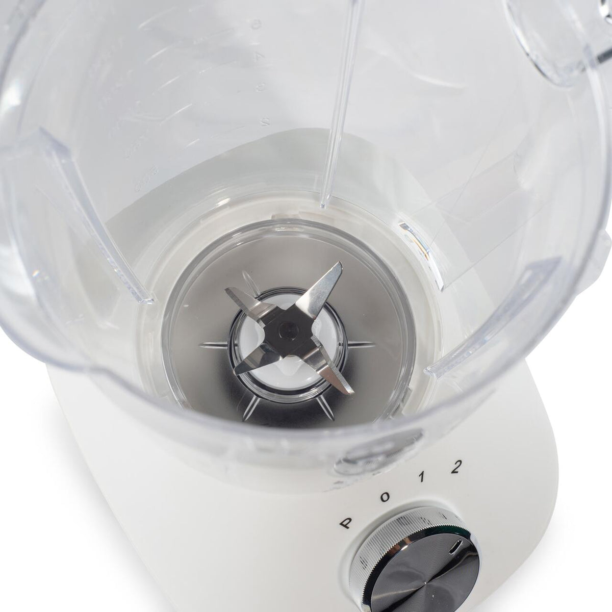 Hausberg HB-7771AB 2 az 1-ben turmixgép darálóval, 300W, 1,75 L-es műanyag kehely, 2 sebességfokozat + Pulse funkció, rozsdamentes acél kések