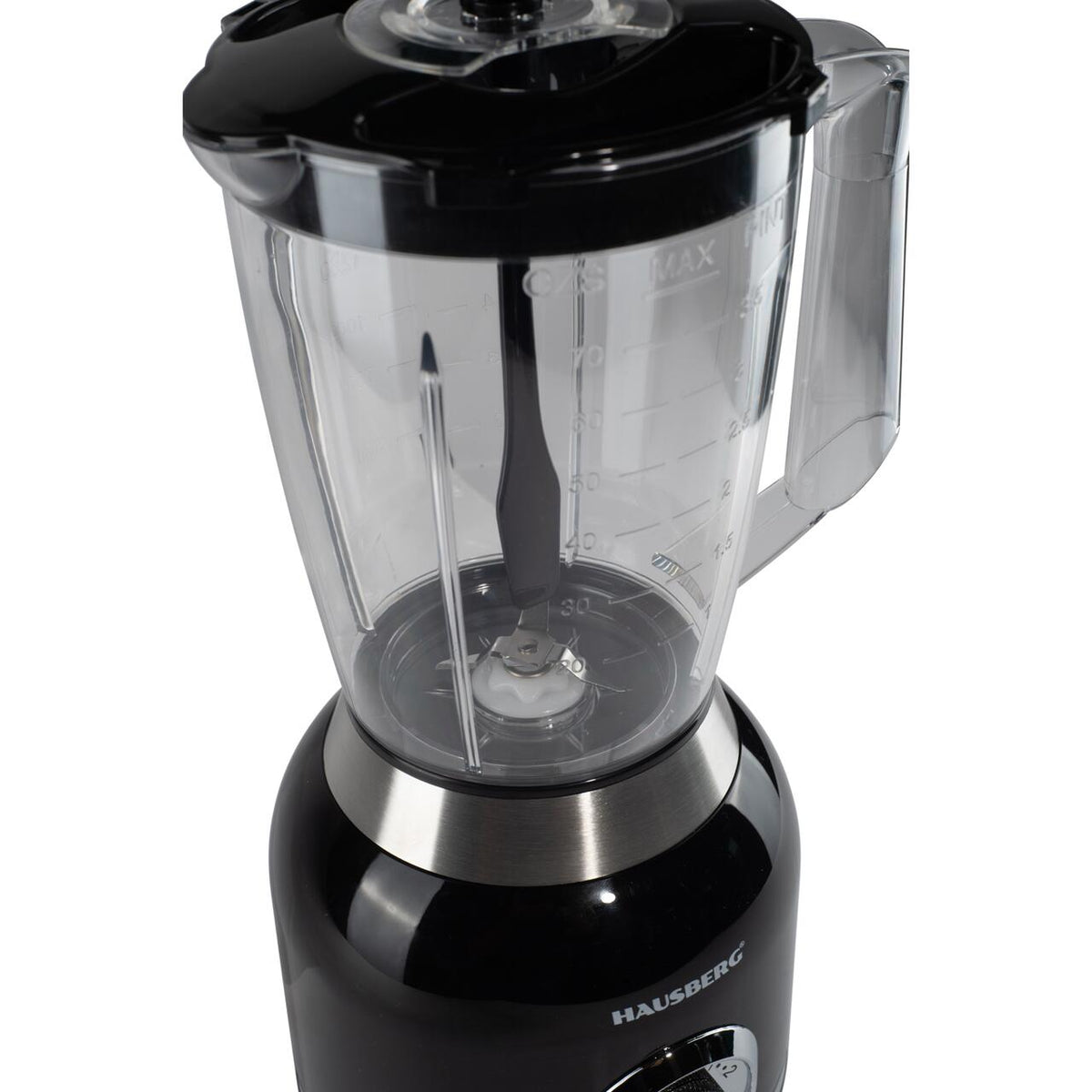 Hausberg HB-7773NG 1,75 literes turmixgép és daráló, 400 W, fekete