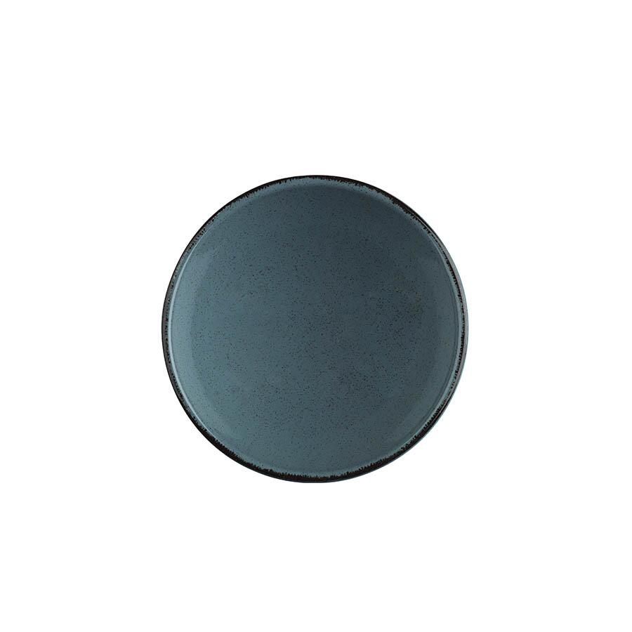 Kutahya Porselen Color-X étkészlet, 24 részes, 6 személyes, porcelán, kék