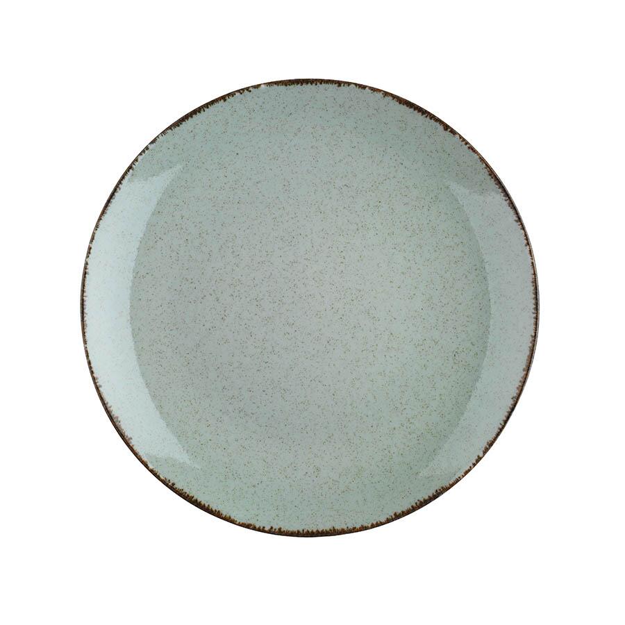 Color-X étkészlet, 24 részes, 6 személyes, porcelán, zöld, kutahya porselen