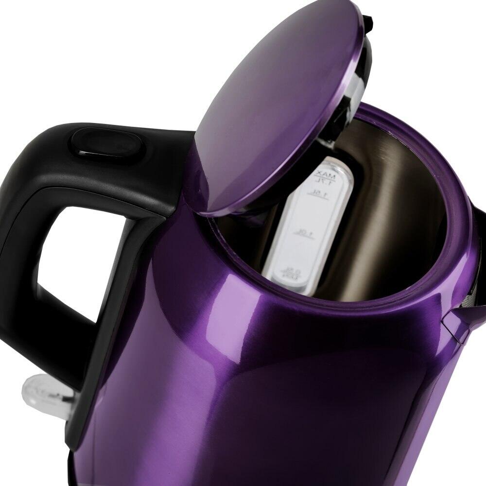 Hausberg HB-3608MV vízforraló, 2200 W, 1,7 l, inox, lila