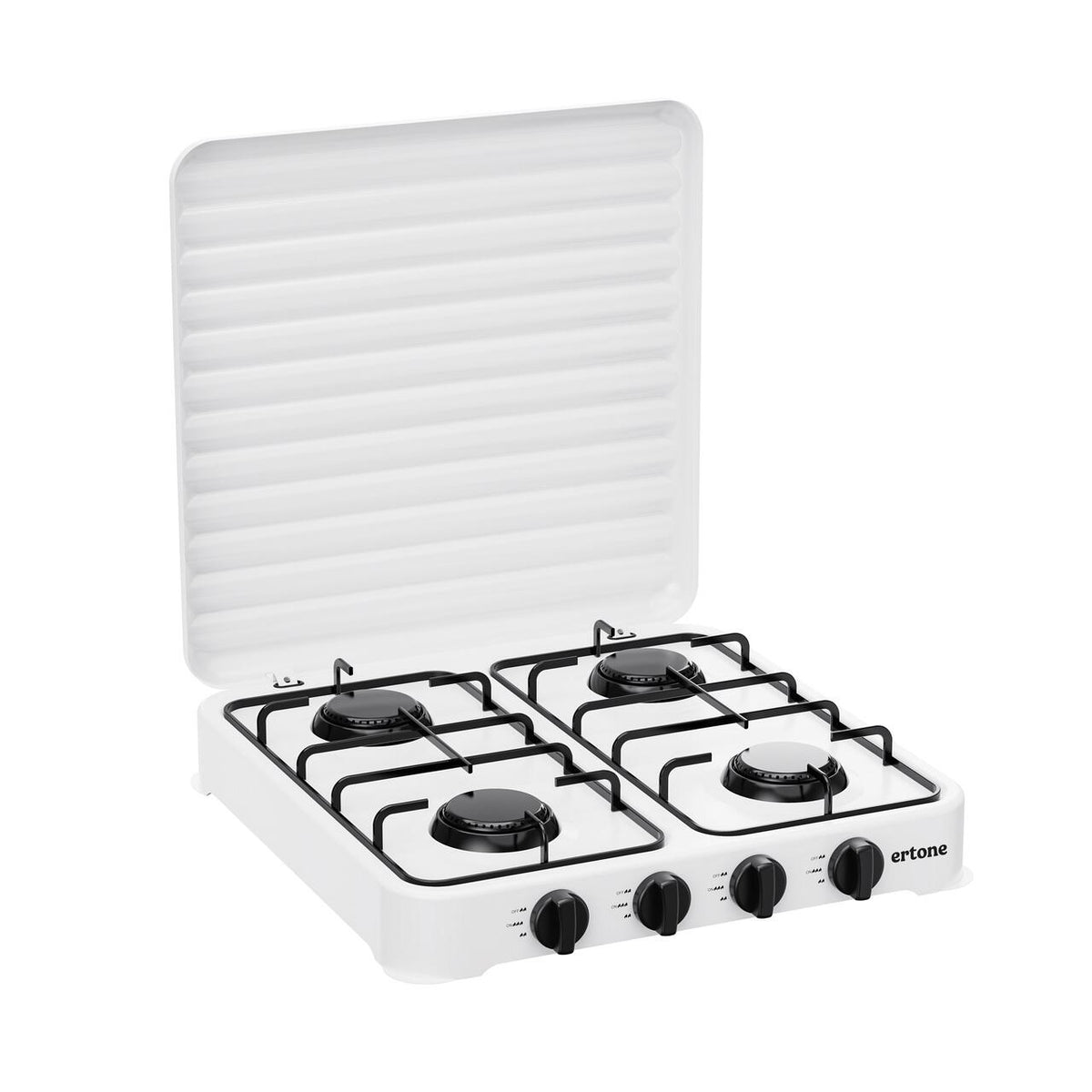 MINIQAZ Négyégős gázégő 4 égőfejes, 8,8kW zománcozott 4Q ERT219AB