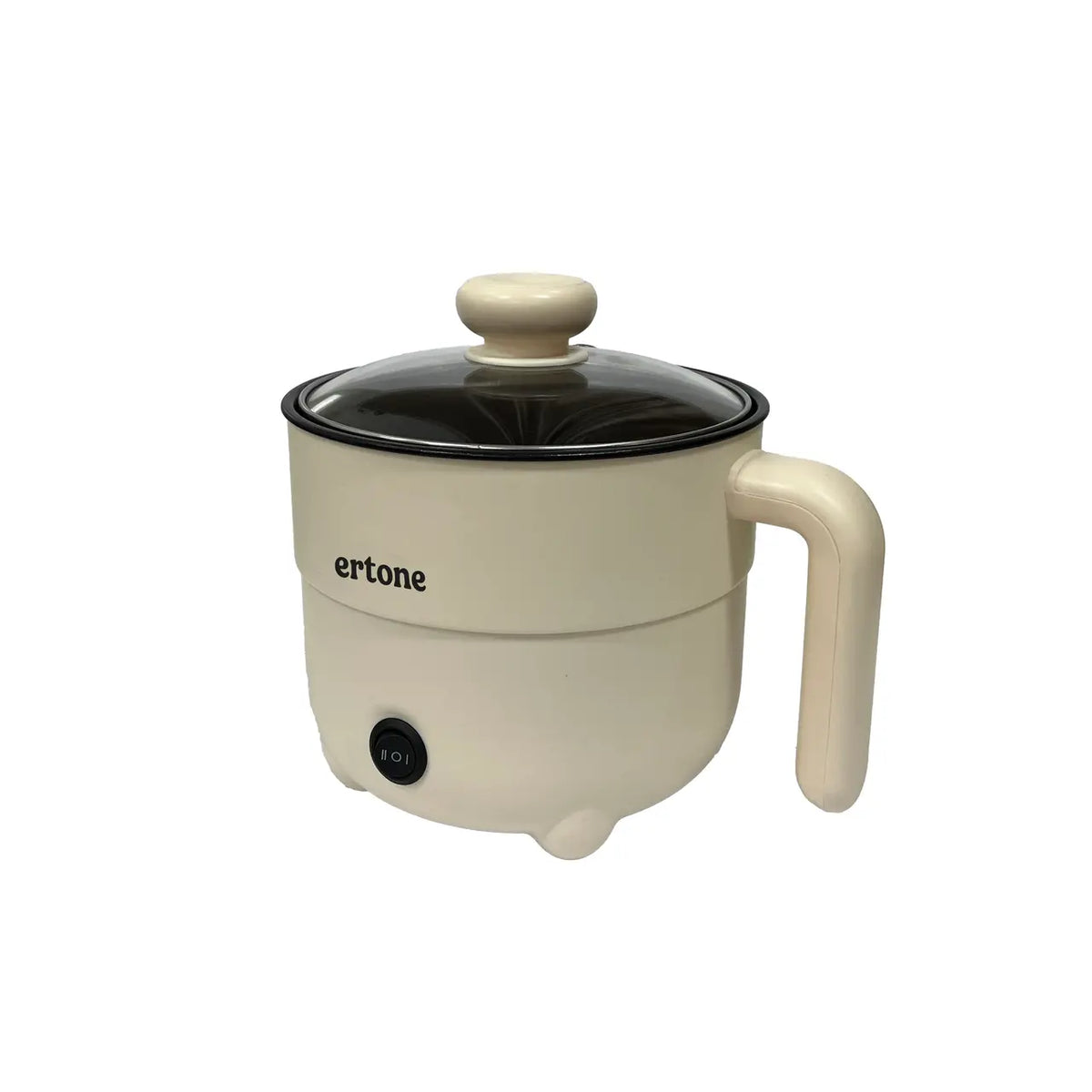 ERTONE ERT935BJ mini elektromos edény - 1.5L - 600W - tapadásmentes bevonat - üvegfedél