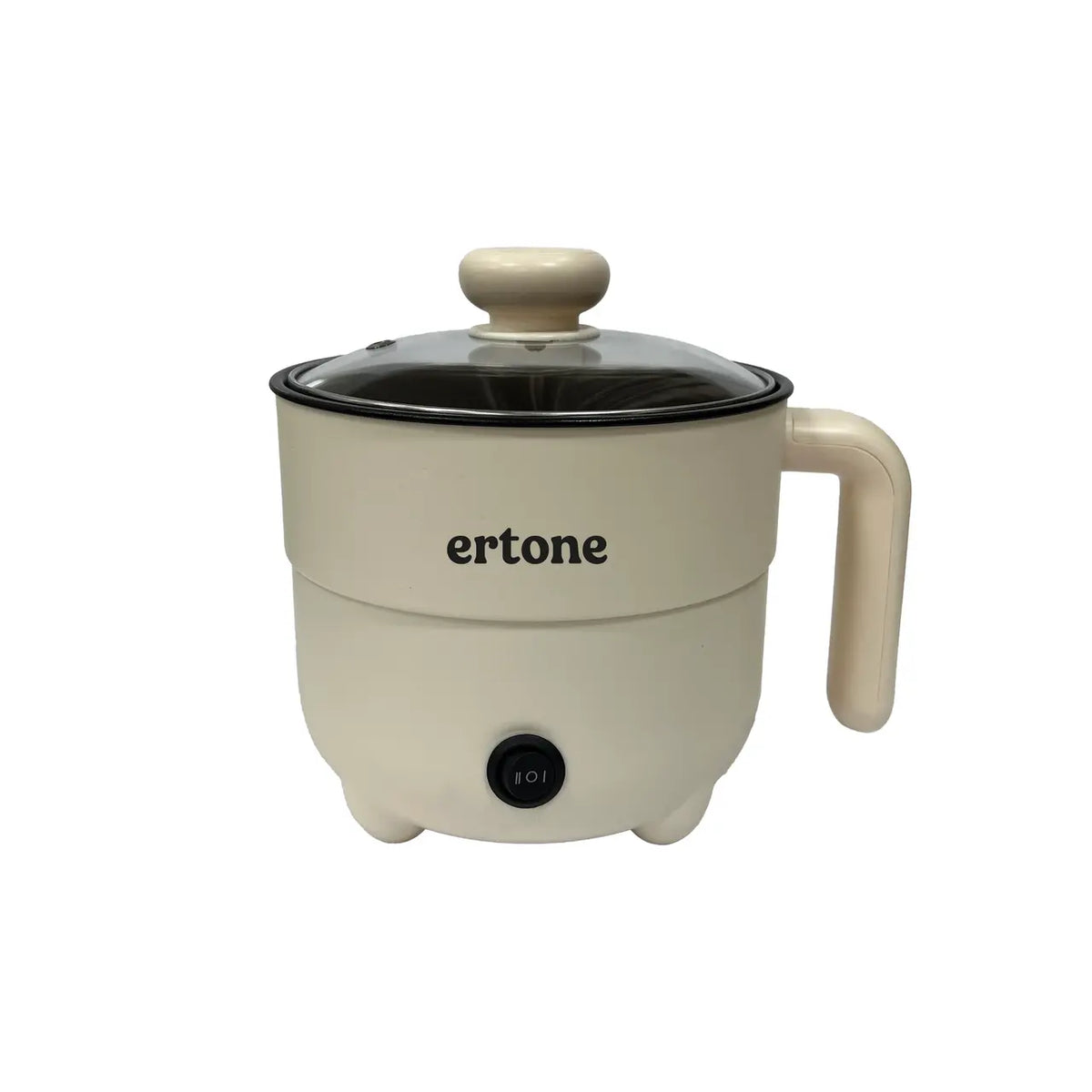 ERTONE ERT935BJ mini elektromos edény - 1.5L - 600W - tapadásmentes bevonat - üvegfedél
