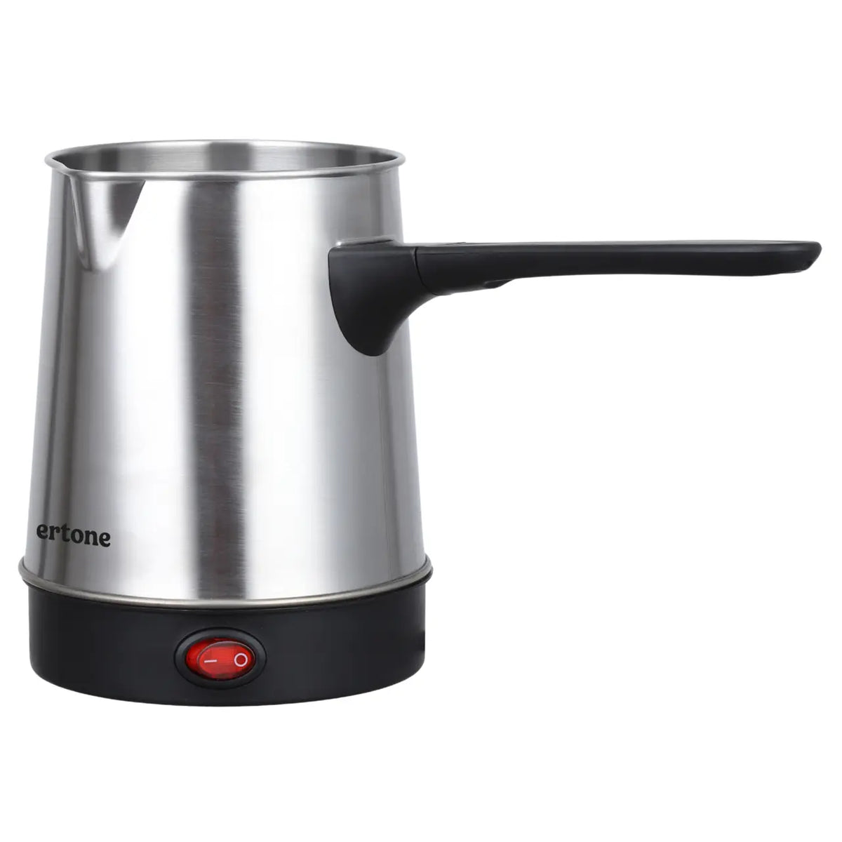 ERTONE ERT941IN rozsdamentes acél vízforraló, 0,8 l, 600–800 W, szárazonforrás elleni védelem