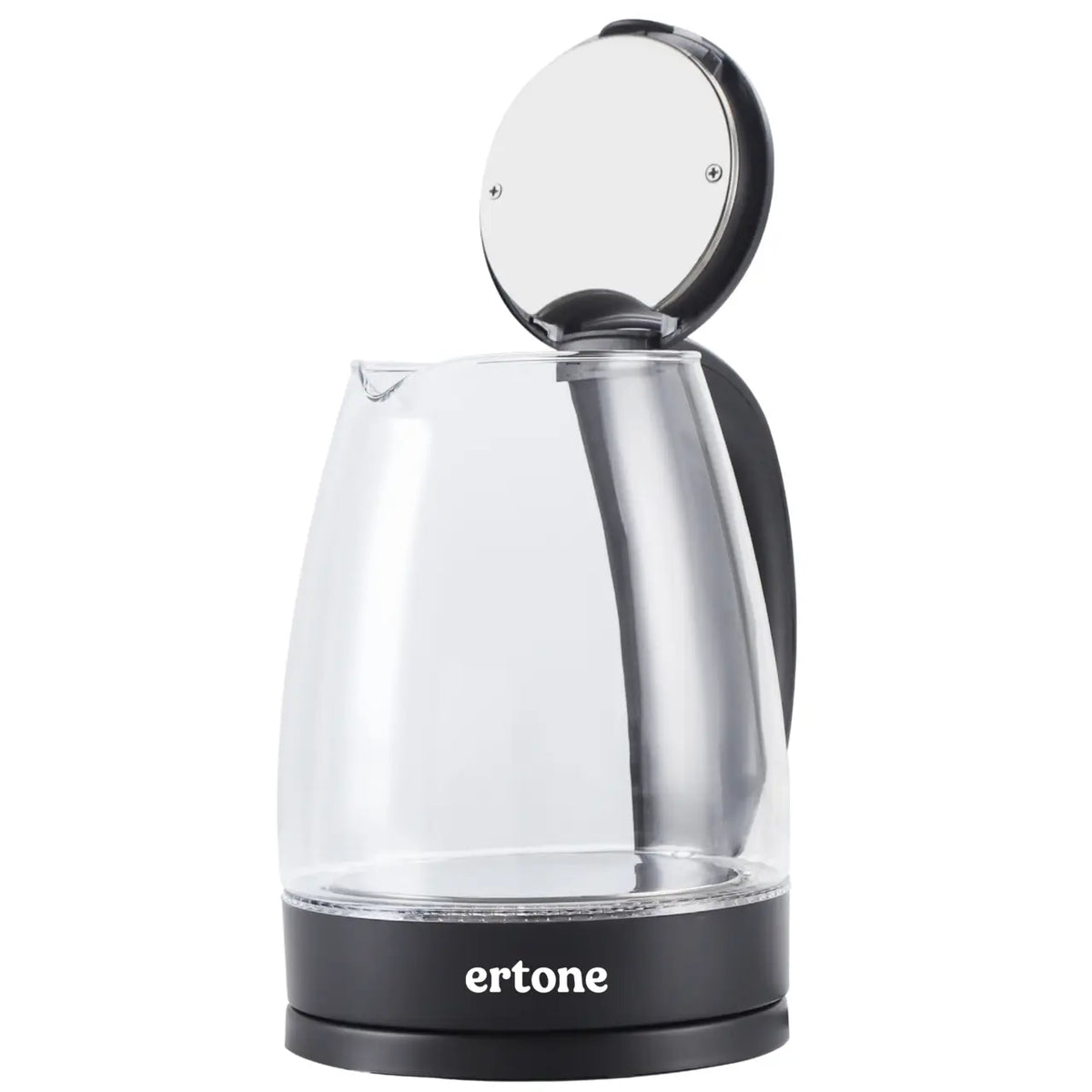 ERT946 ERTONE üveg vízforraló, 1.8L, 1500W, LED világítás, automata kikapcsolás