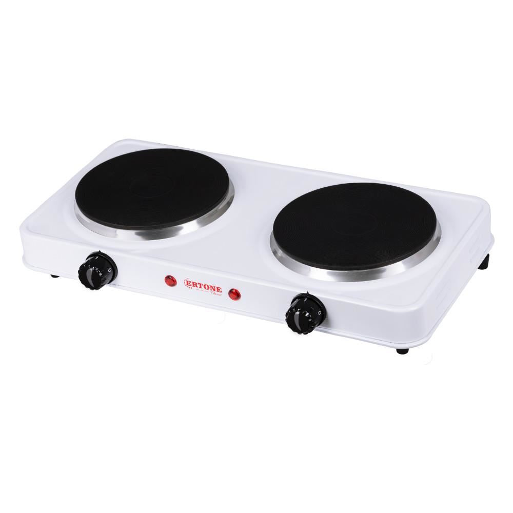 Ertone MN200AB elektromos főzőlap, 2000W, 2 égős