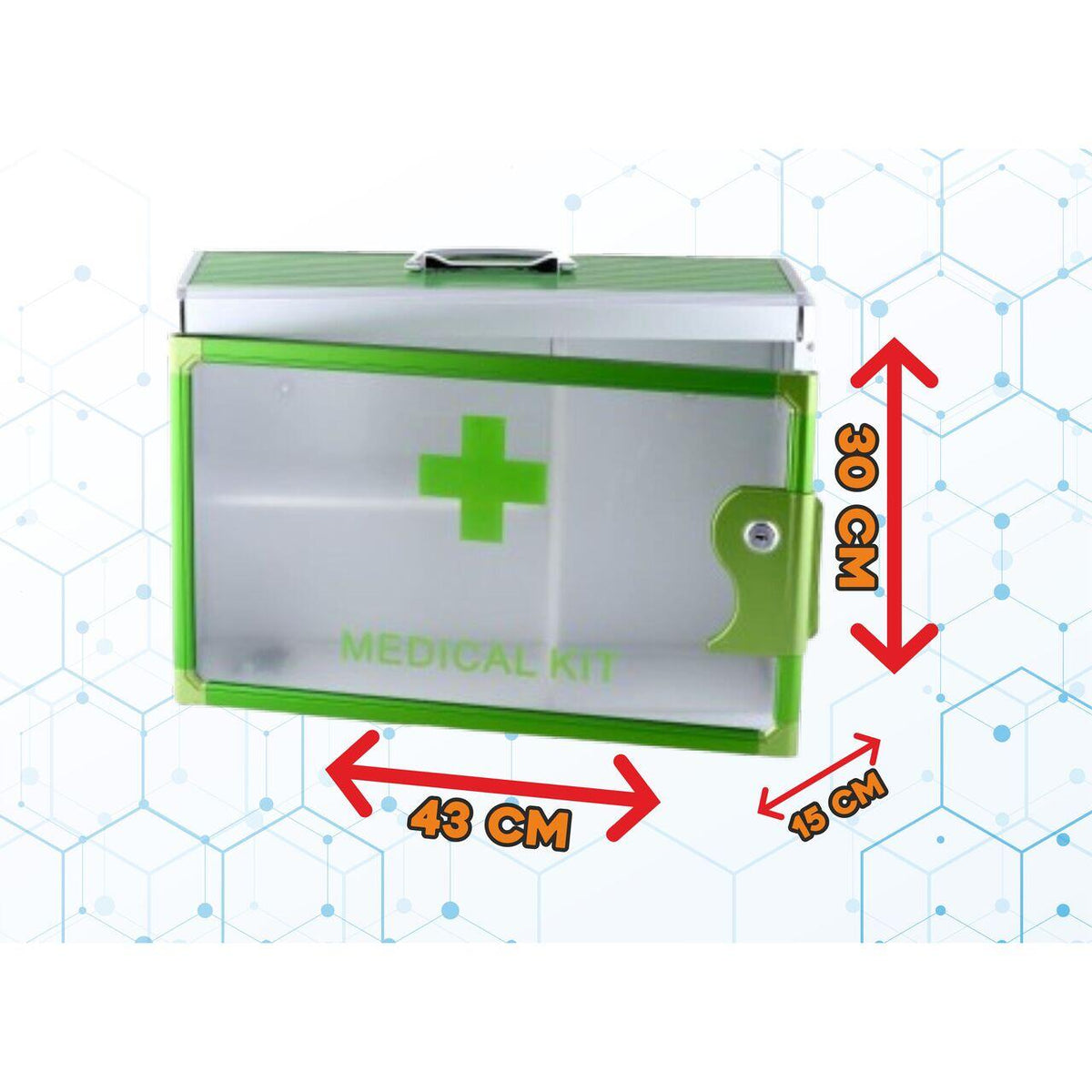 Sanitec ERT-SN 6040 elsősegélynyújtó készlet - 43x15x30 cm