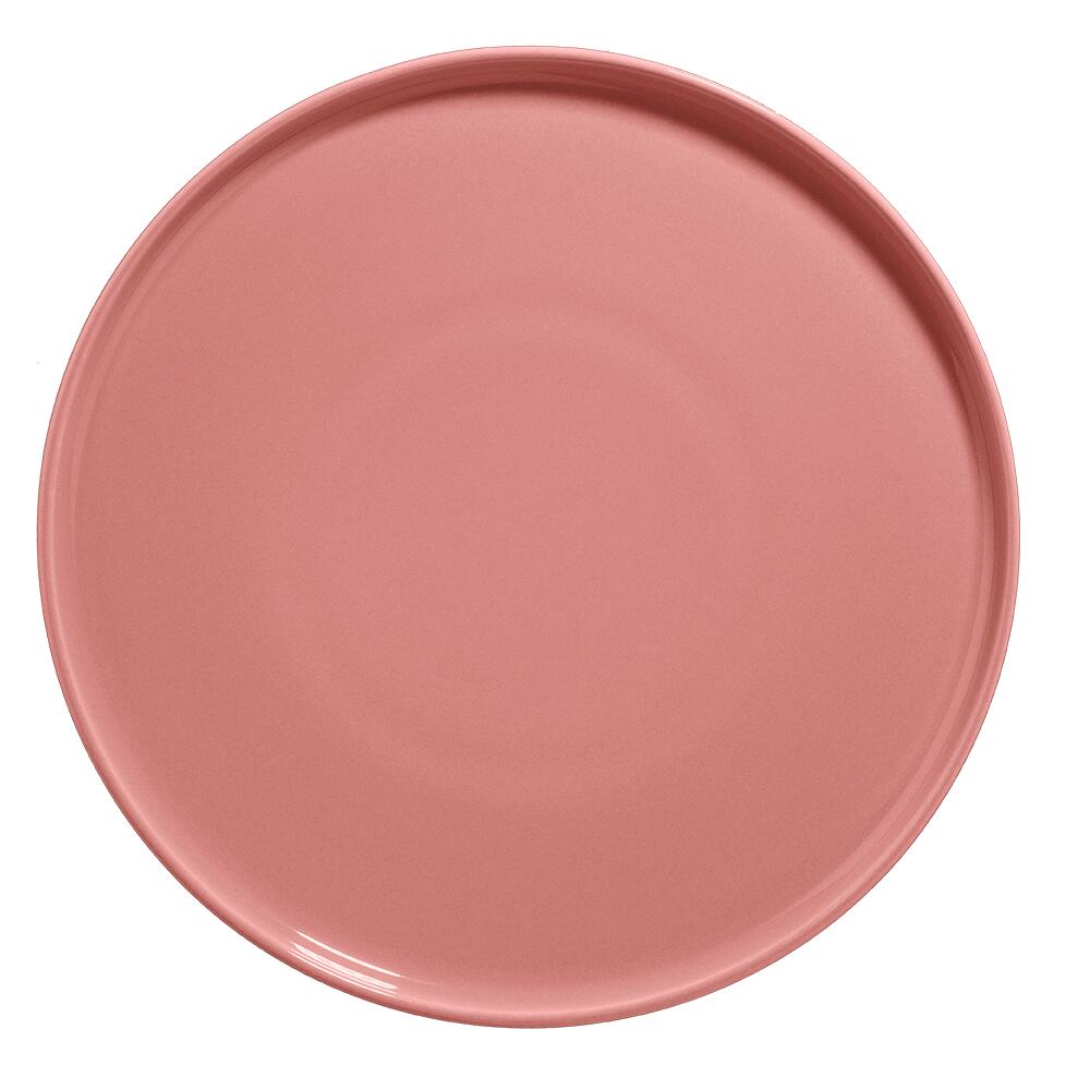 KUTAHYA PORSELEN FIT-C étkészlet, 24 darabos, 6 személyes, porcelán, rózsaszín