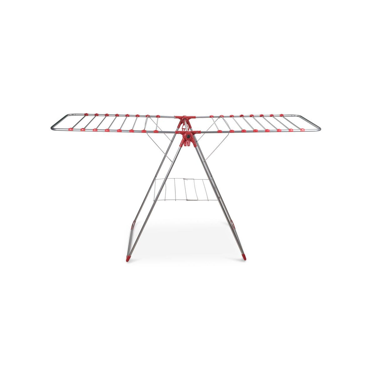 Berro G97U ruhaszárító állvány, acél, 101 x 58 x 92 cm, összecsukható, 20 m szárítófelület, 15 kg teherbírás