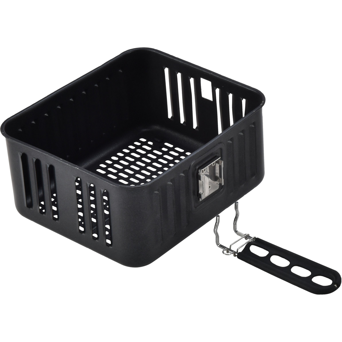 Olajmentes fritőz-Légkeveréses sütő, Air Fryer HAUSBERG HB-2370, 12 program, 12L kapacitás, 1800-2000W teljesítmény, hőmérséklet-szabályozás 80-200°C