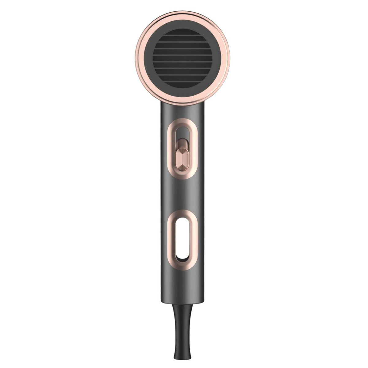 HAUSBERG HB-263GR hajszárító, 2200W, 2 sebességfokozat, 3 hőmérséklet-beállítás, szürke