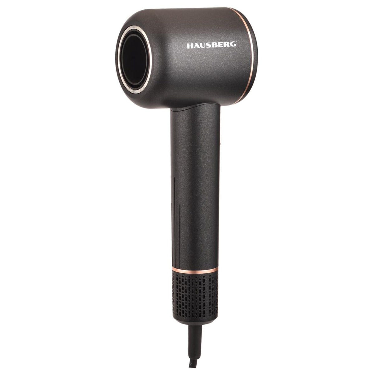 HAUSBERG HB-264NG Hajszárító, Nagy sebességű BLDC motor, 1600W (3000W-nak megfelelő), 3 hőmérséklet, 2 sebesség, Hideg/meleg levegő LED kijelzővel
