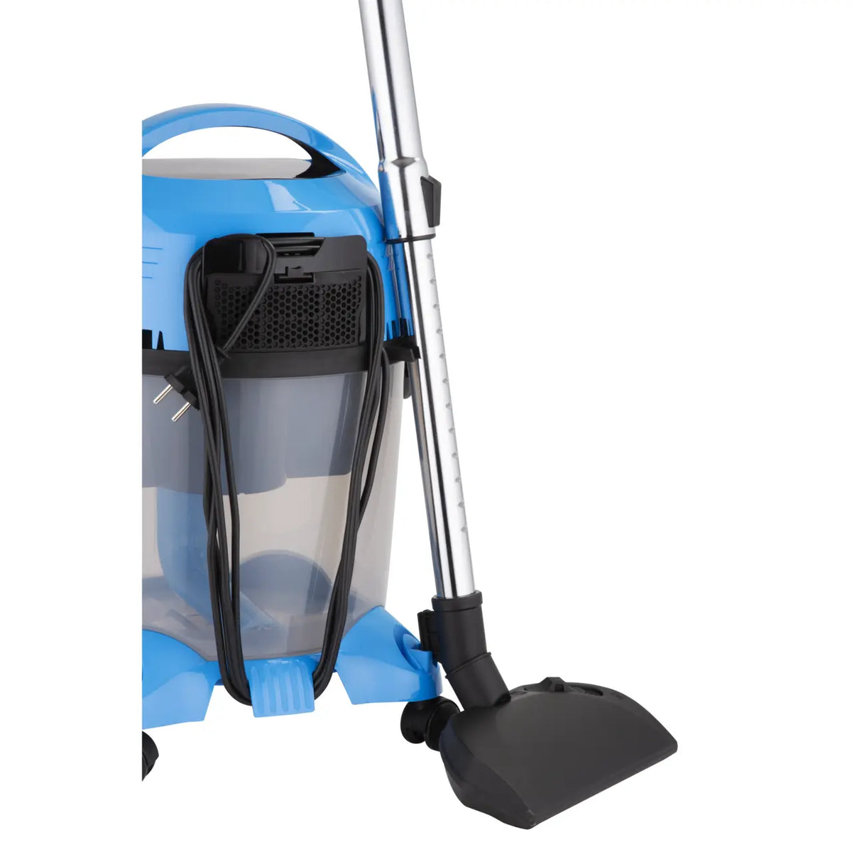 Hausberg HB-2830BL Vízszűrős porszívó, 2200W, 18L kapacitás, 81dB zajszint, mosható szűrő, fém teleszkópos cső