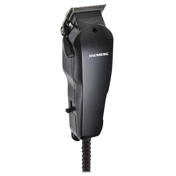 Hausberg HB-54NG professzionális elektromos hajvágó, 10W, 4 fésű, rozsdamentes acél