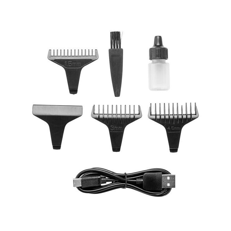 Hausberg HB-57NG digitális újratölthető hajvágó, 1200 mAh, USB Type-C