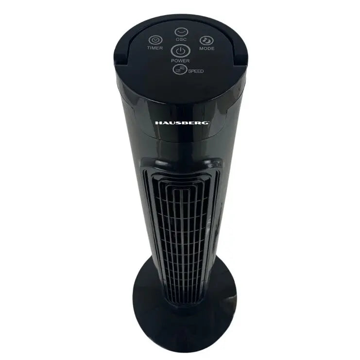 Hausberg HB-5951NG toronyventilátor, 60W, 32 inch, 3 üzemmód, 3 sebességfokozat, távirányító, érintőgombos vezérlés
