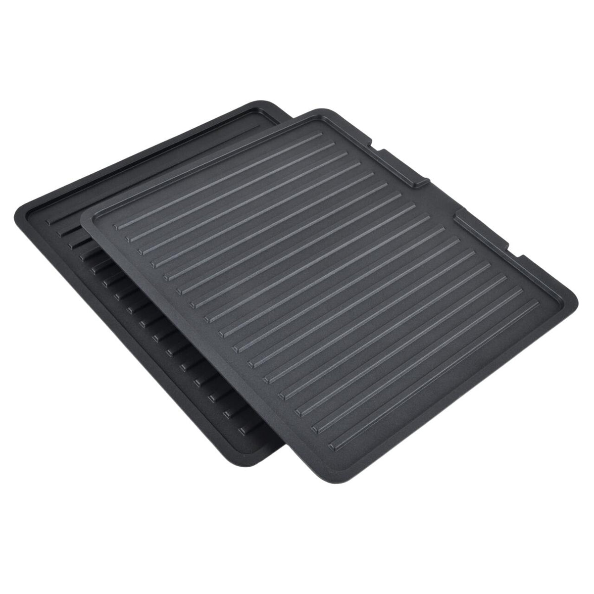Szendvicssütő és grillsütő HAUSBERG HB-636NG, 1650-2000W, Állítható termosztát, Vezérlőgomb, LED kijelző, Rozsdamentes acél
