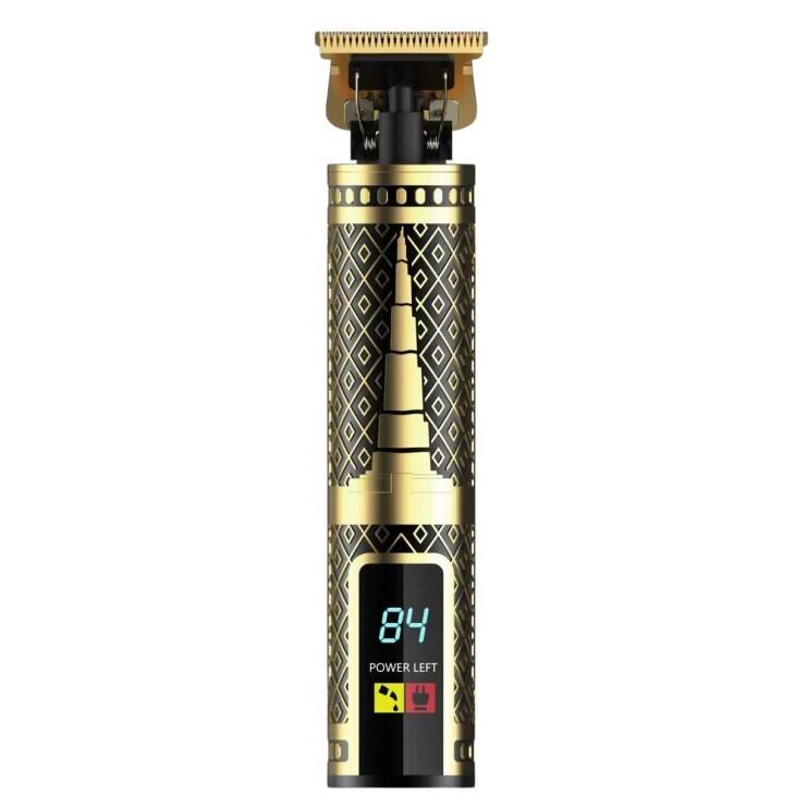 Hausberg HB-70RTR digitális fém újratölthető hajvágó 1200 mAh, 4 sebességes, USB Type-C