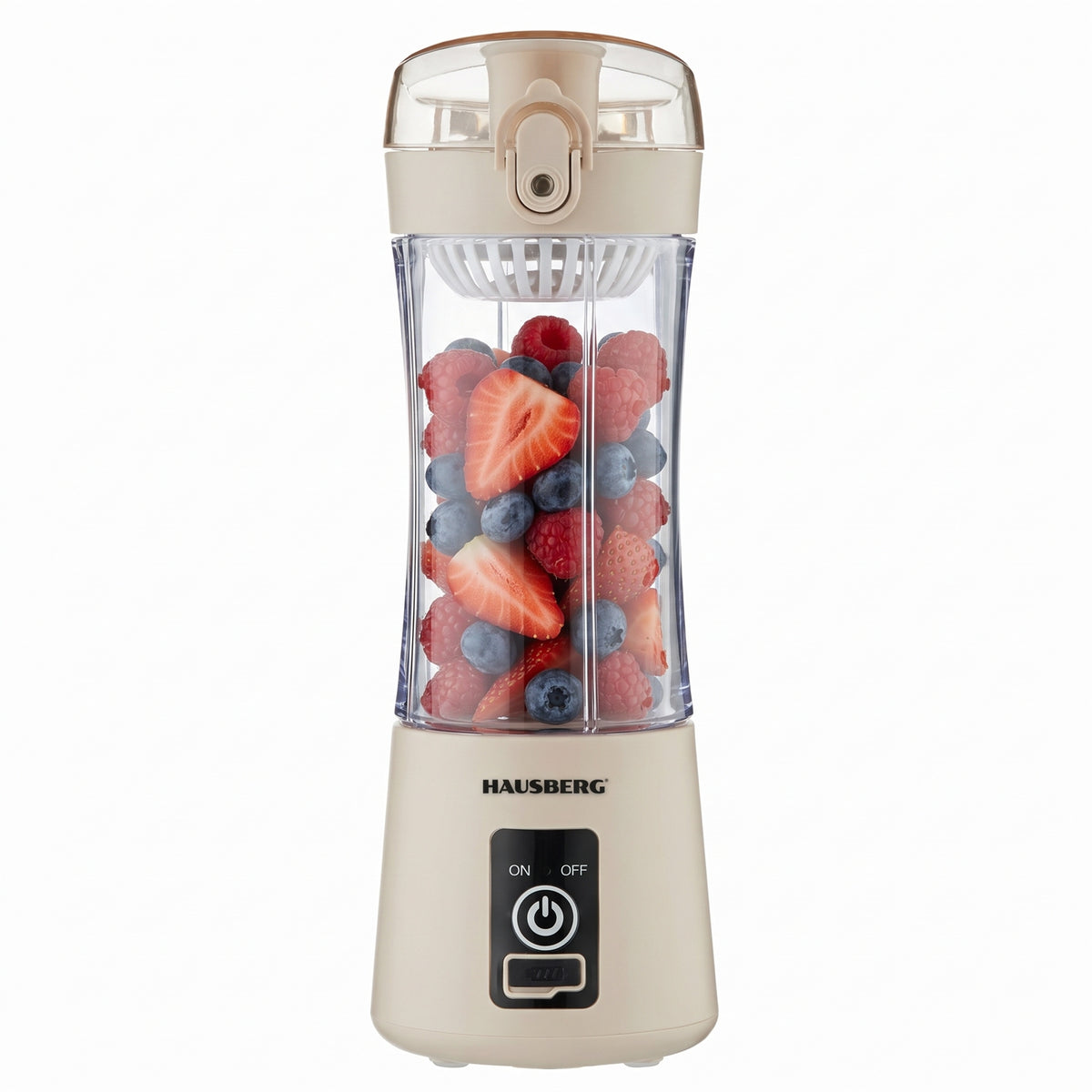 Hordozható smoothie készítő turmixgép 350 ml Hausberg HB7670BEJ