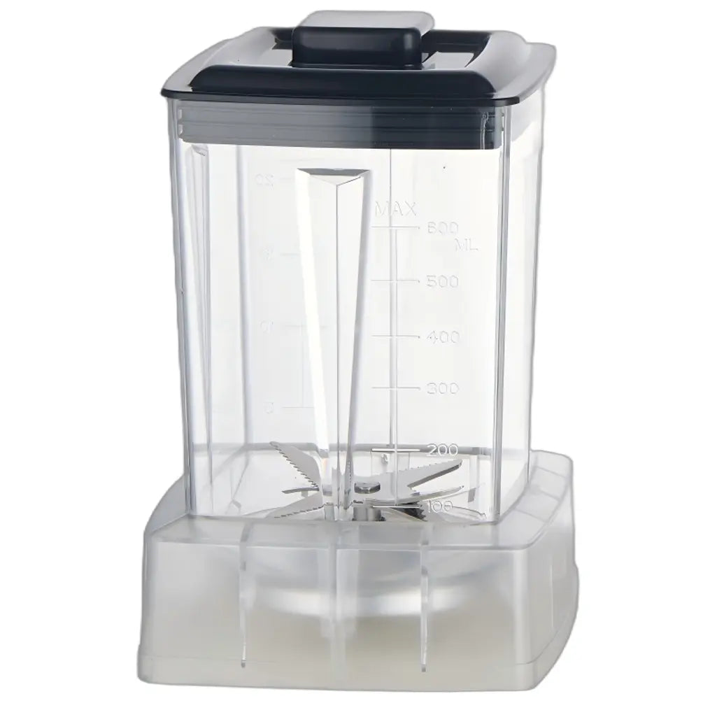HAUSBERG HB7766NG professzionális nagy sebességű turmixgép, 1500W, 2L tál, 8 rozsdamentes acél penge