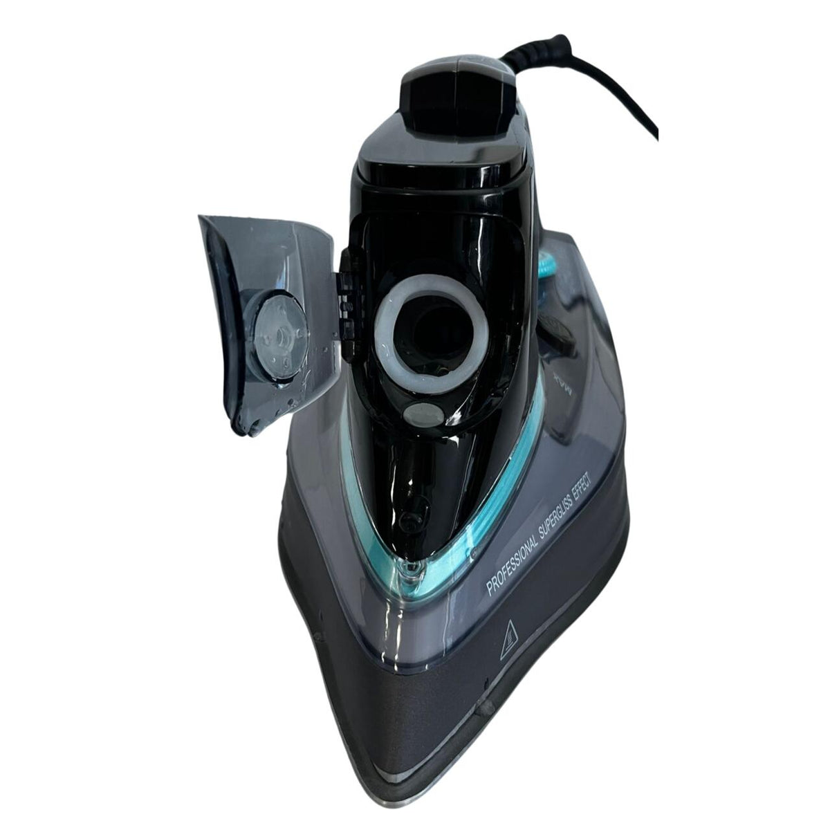 HAUSBERG HB-7825NG LED kijelzős gőzölős vasaló, titán talp, 3000 W, 11 hőmérsékletfokozat, 350 ml
