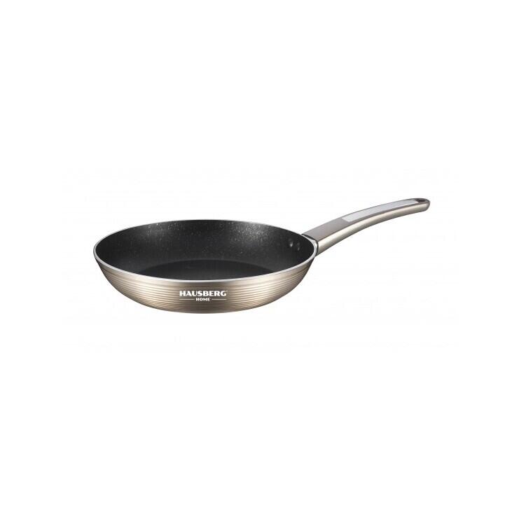 HAUSBERG HB-H760GR 7 részes edénykészlet, tapadásmentes bevonat, bakelit fogantyú, 2.5L - 7.7L