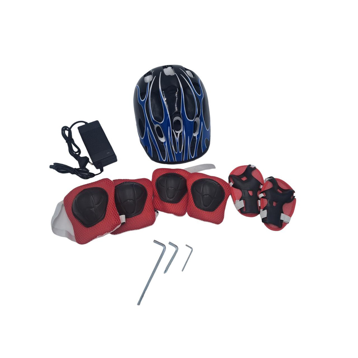Hausberg HB-KD05BL drift elektromos tricikli, 8 hüvelykes, 250-300W motor, 3 sebesség, 10-15 km hatótáv, 15 km/h sebesség, kék
