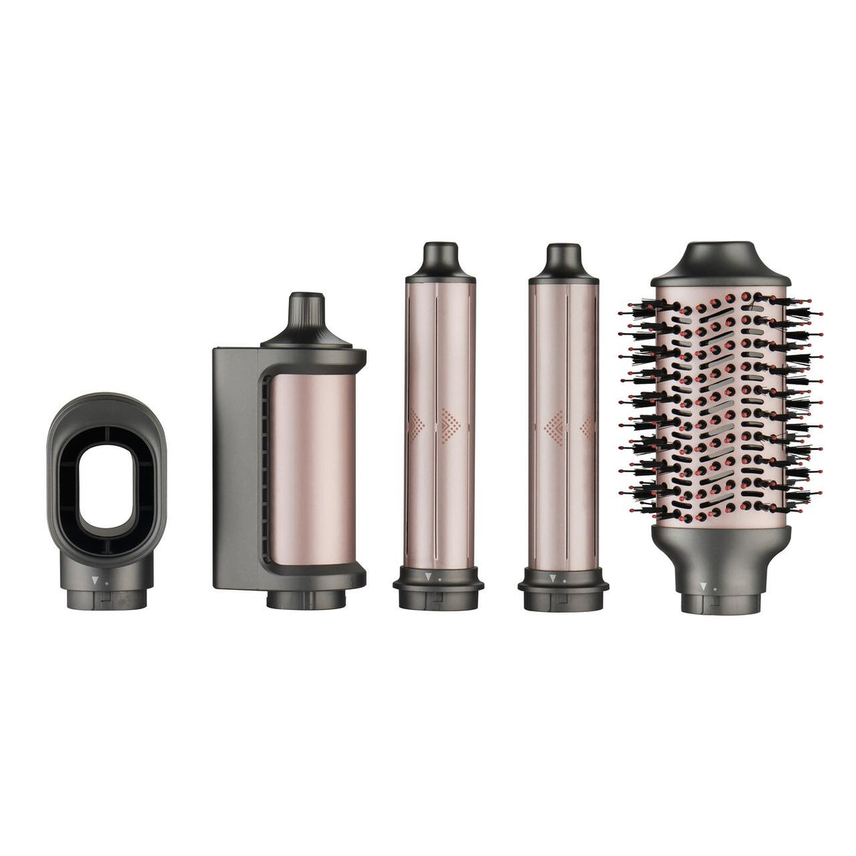 Hausberg HB-PROX18GR multifunkcionális hajformázó készlet, BLDC motor, ionizáló funkció, 1400 W, 5 tartozék