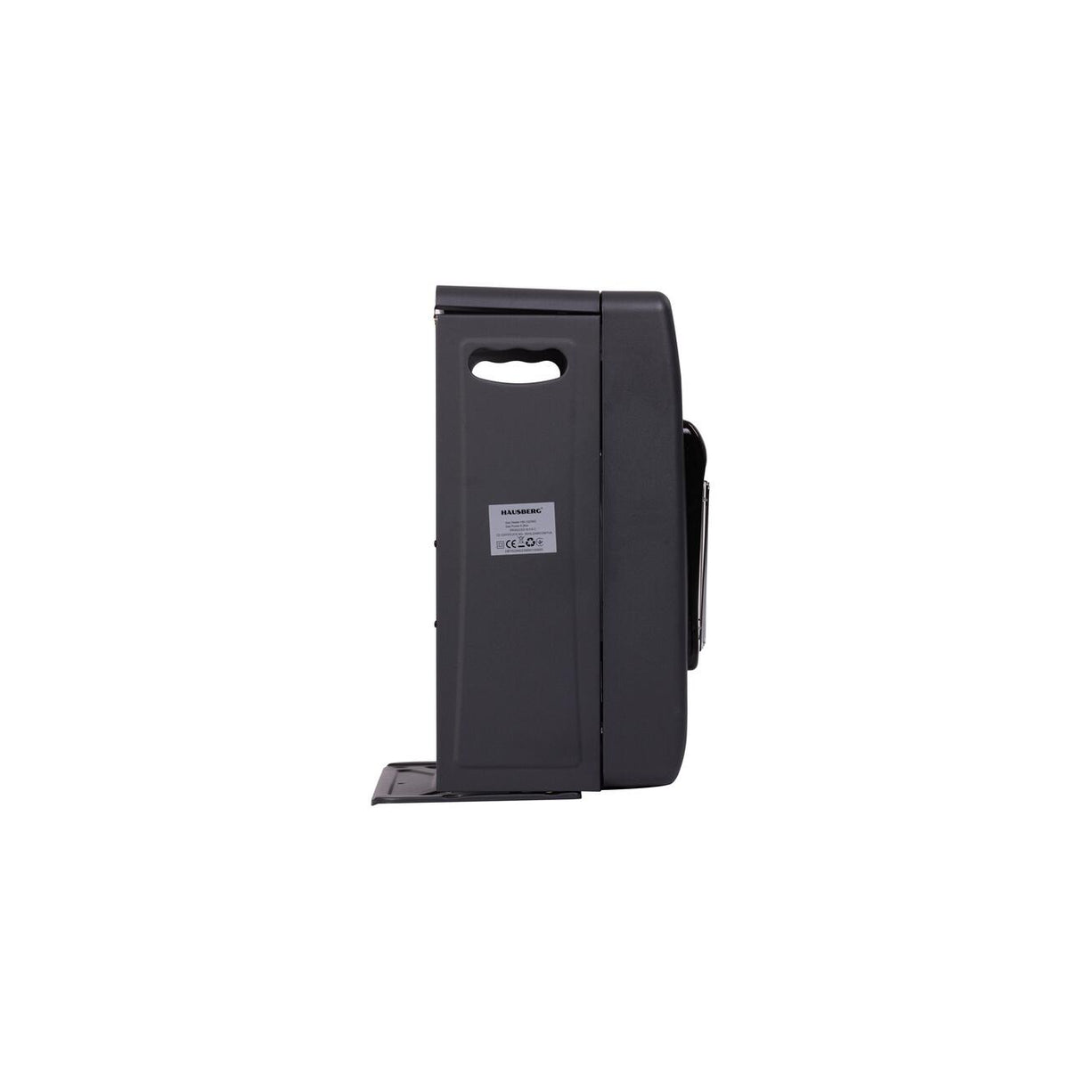Mini gáztűzhely PB gázra HAUSBERG HB-1023NG, piezo gyújtású, 3 kerámia fűtőlappal, teljesítménye 4.2kW, automatikus gázleállító rendszerrel
