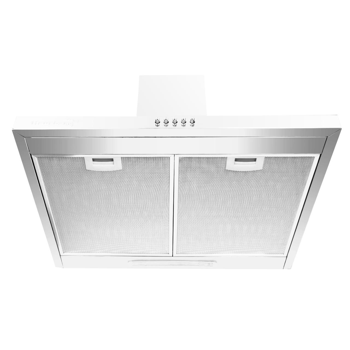 Hausberg HB-1260AB dekoratív beépíthető páraelszívó, elszívási teljesítmény 450 m3/h, 1 motor, 60 cm, fehér