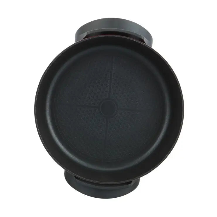 HAUSBERG HB-1303NG elektromos serpenyő, 30 cm, 1500–1800W, teflon, üvegfedő