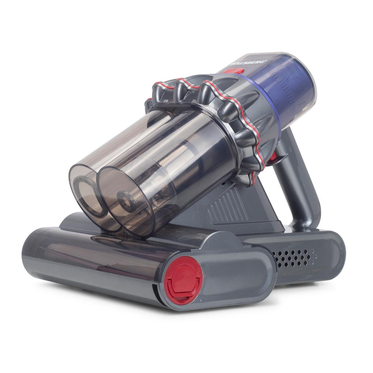 HAUSBERG HB-2022MV atkaellenes UV porszívó digitális kijelzővel, 400-600W, UV sterilizálás, negatív ionok, ultrahangos tisztítás, lila-szürke
