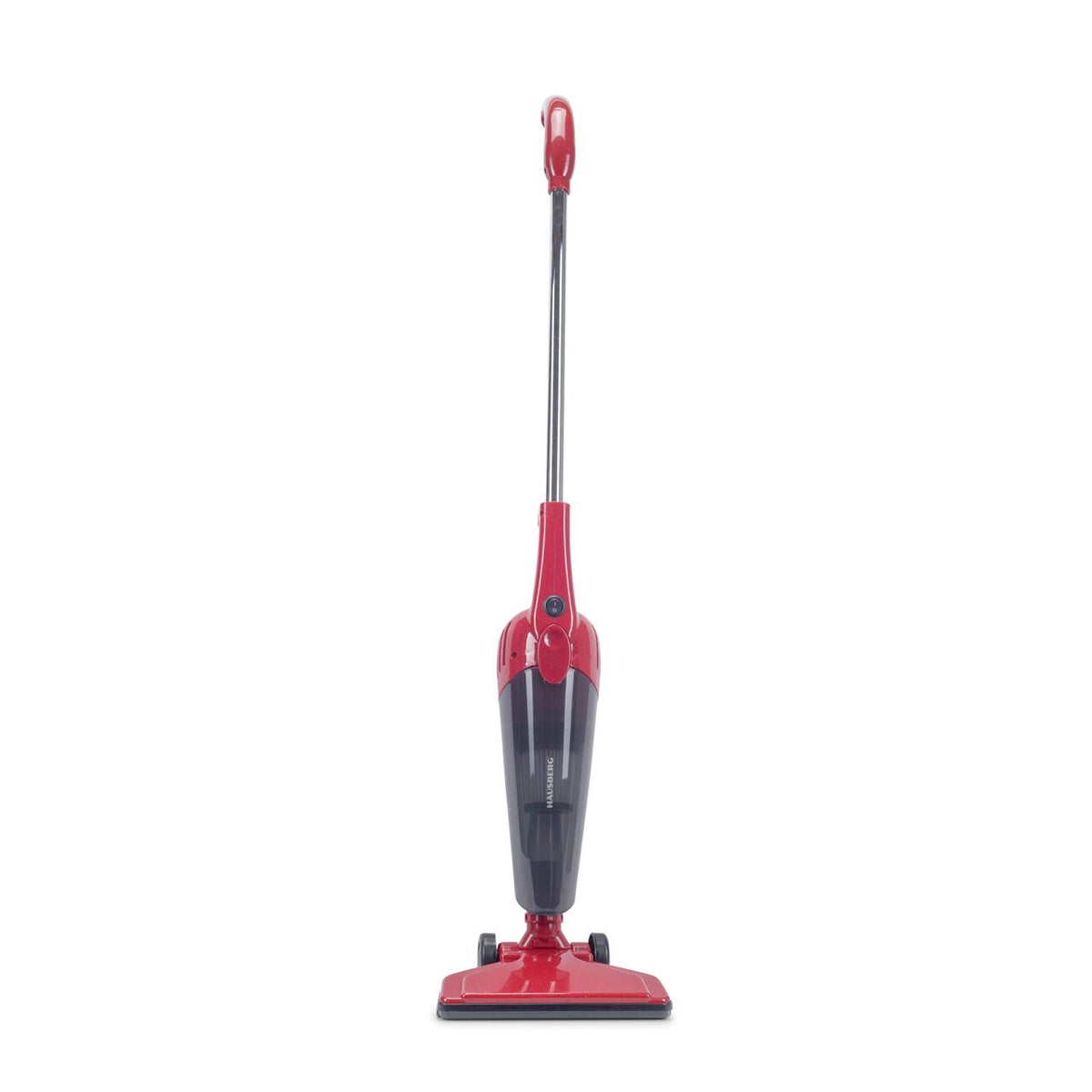 HAUSBERG HB-2025RS 2 az 1-ben álló porszívó, porzsák nélküli, száraz porszívózás, Hepa szűrő, 0,5 L, 600W, Piros