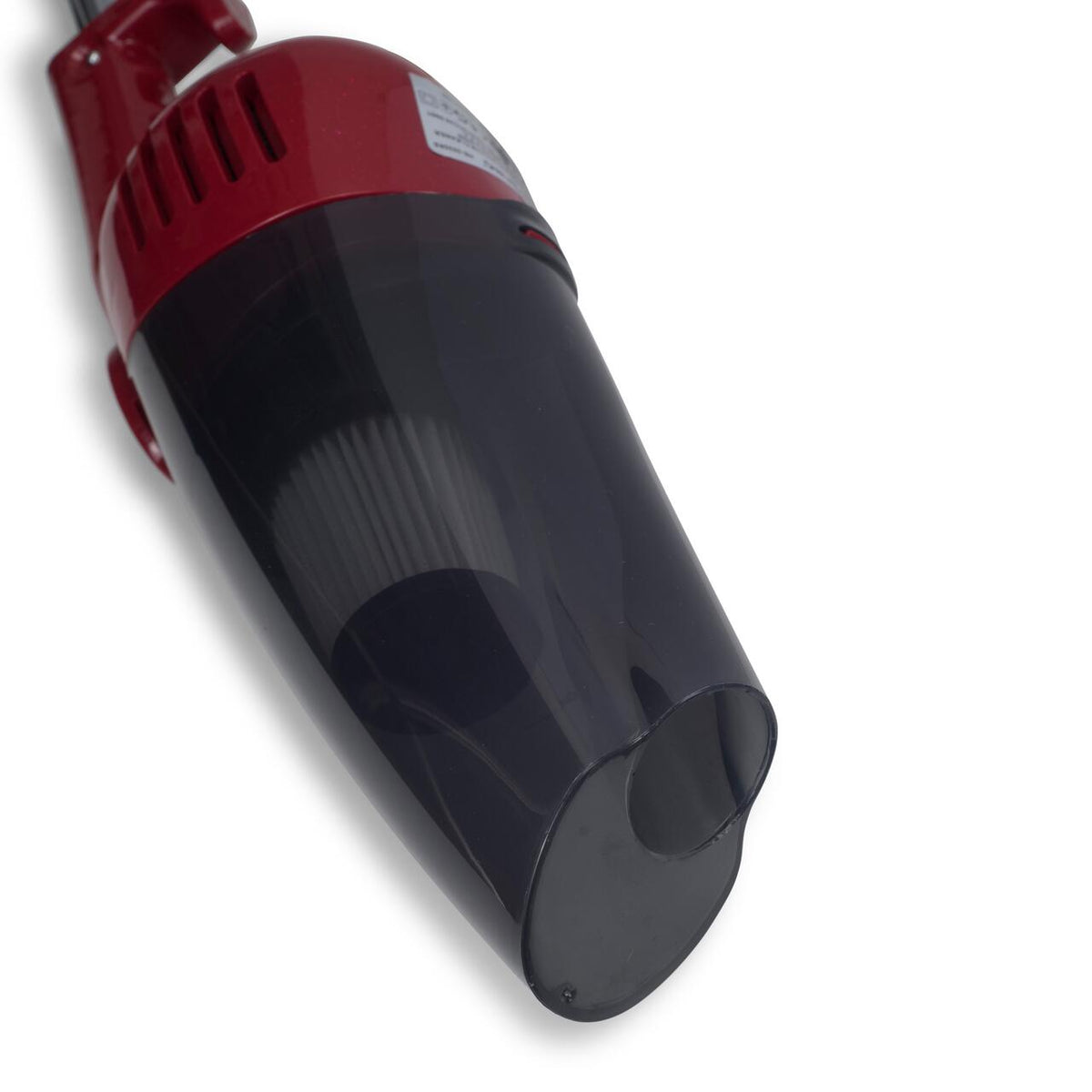 HAUSBERG HB-2025RS 2 az 1-ben álló porszívó, porzsák nélküli, száraz porszívózás, Hepa szűrő, 0,5 L, 600W, Piros