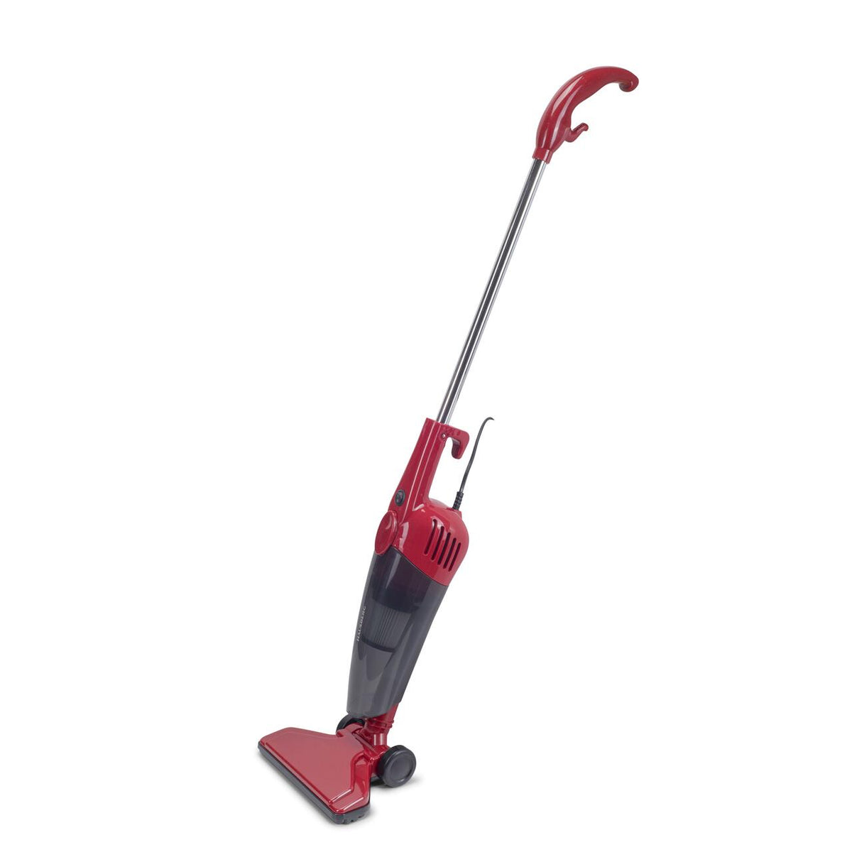 HAUSBERG HB-2025RS 2 az 1-ben álló porszívó, porzsák nélküli, száraz porszívózás, Hepa szűrő, 0,5 L, 600W, Piros