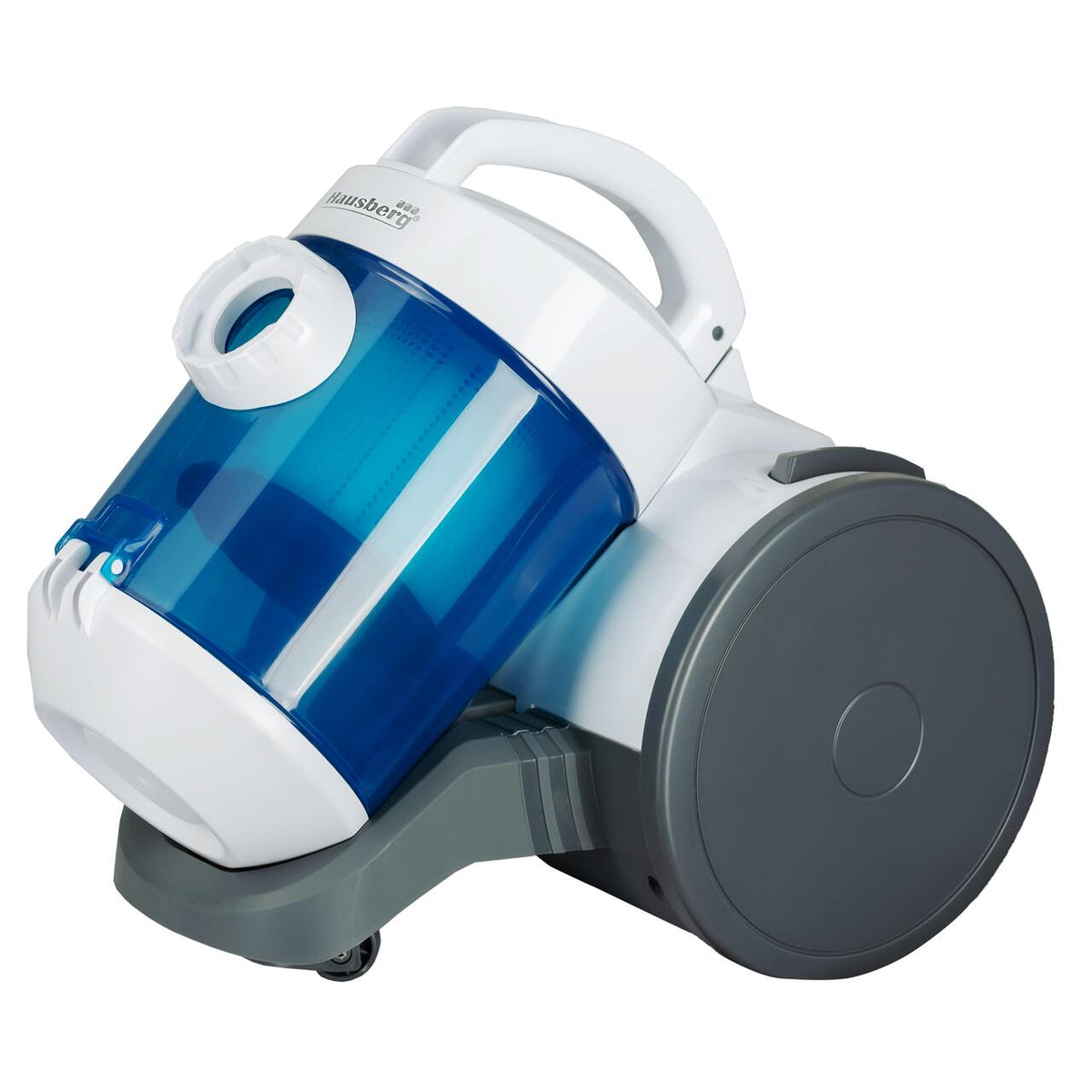 Porzsák nélküli porszívó Hausberg HB-2040BL, 1000 W, 1.2 L, HEPA szűrő, 5M kábelhossz
