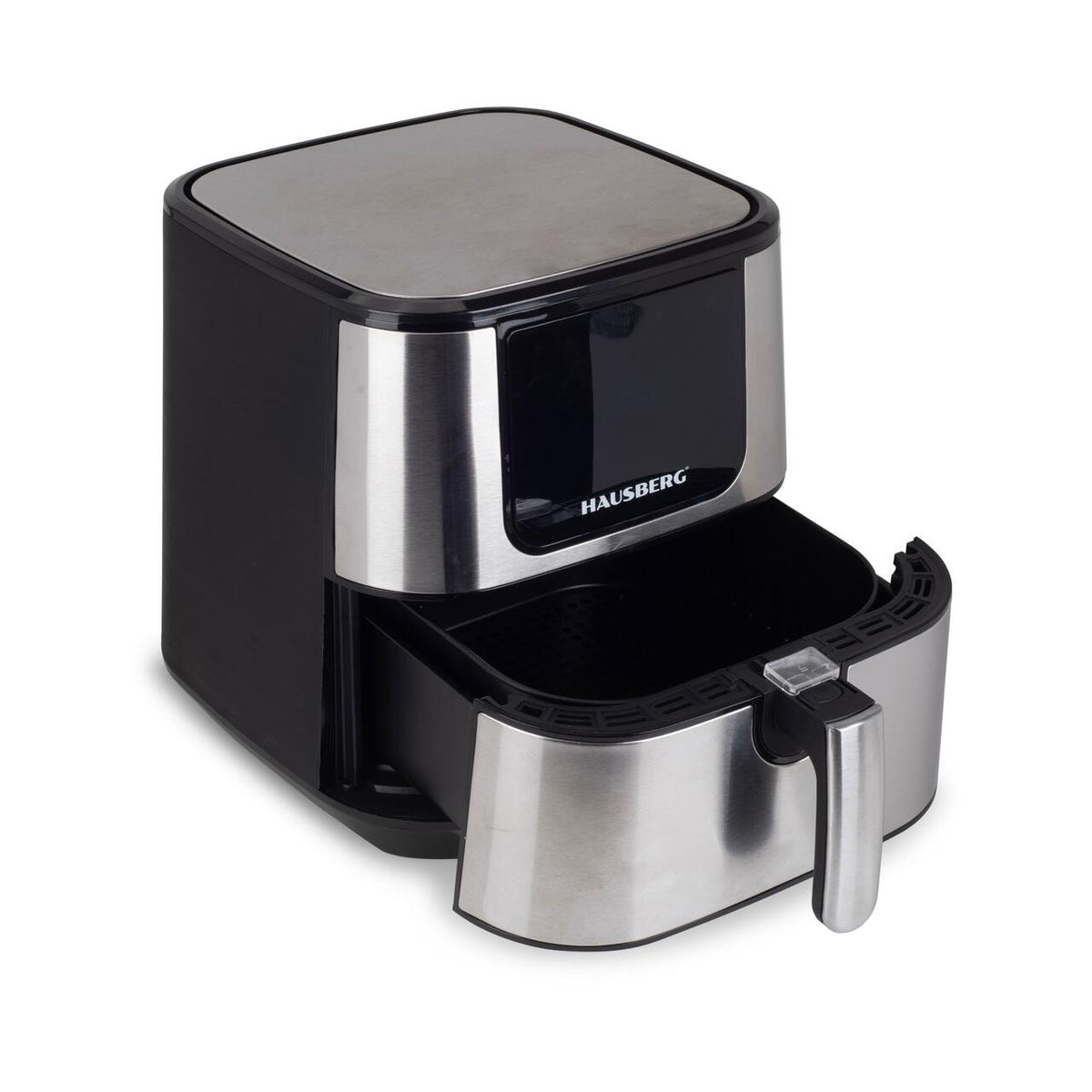 Hausberg HB-2365 Air Fryer, 1600-1800 W, 5.2 L, időzítő, túlmelegedés elleni védelem, hideg fogantyú, LCD kijelző