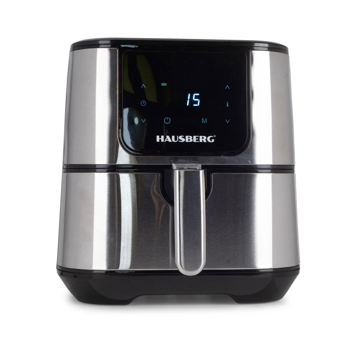 Hausberg HB-2365 Air Fryer, 1600-1800 W, 5.2 L, időzítő, túlmelegedés elleni védelem, hideg fogantyú, LCD kijelző