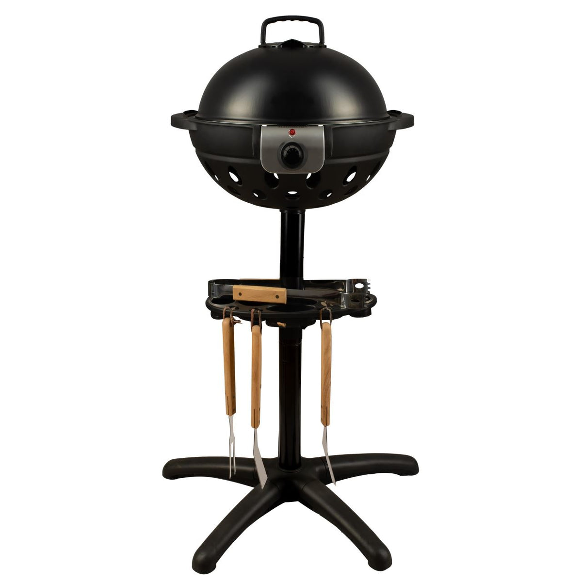 HAUSBERG HB-540 elektromos grillsütő, 1600W, fekete