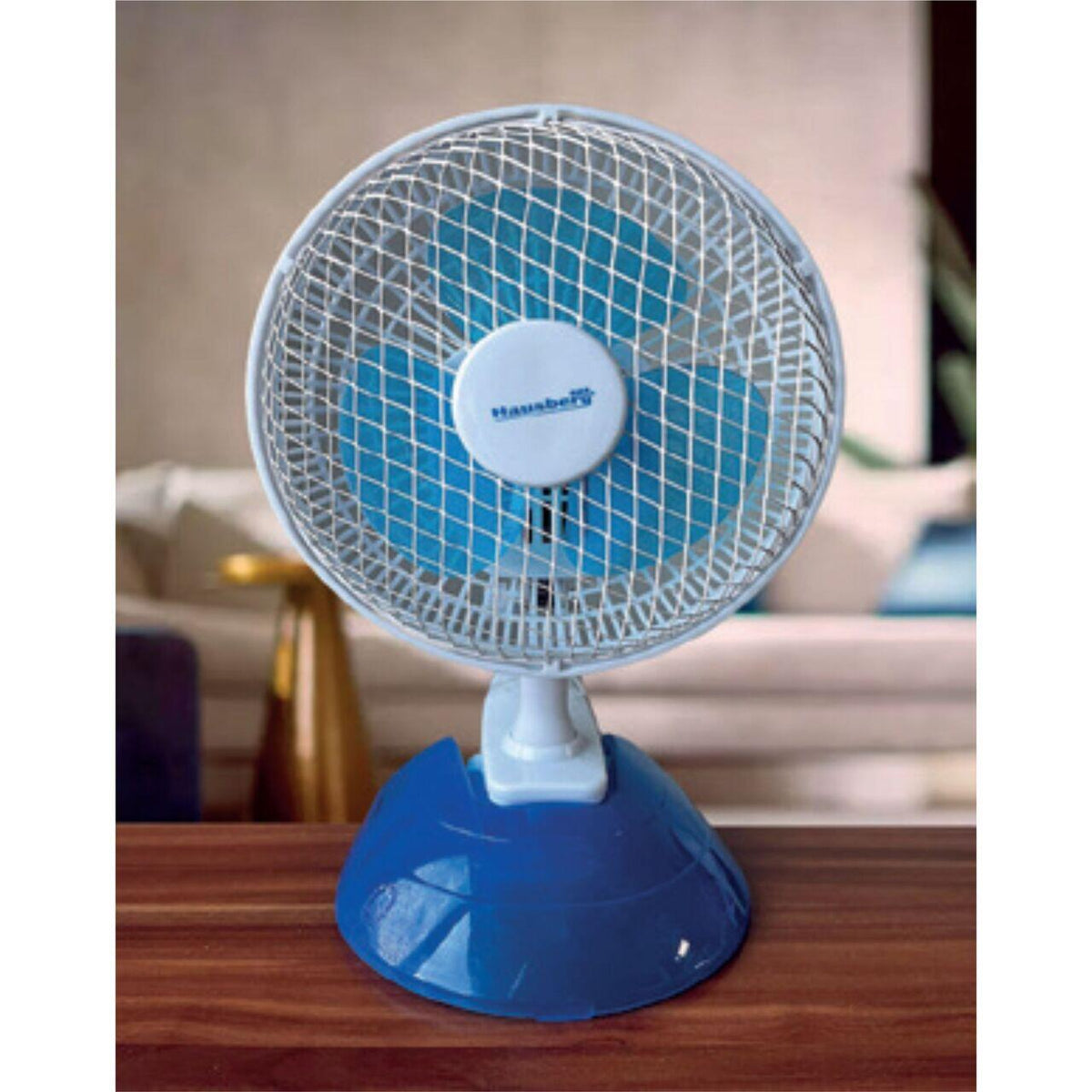 HAUSBERG HB-5550 asztali ventilátor, 15W-20W, 15 cm átmérő, 2 sebességfokozat