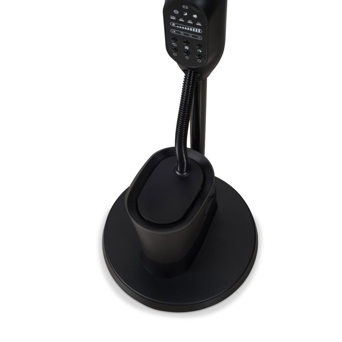 HAUSBERG HB-5601NG párásító ventilátor, 75W, 16 hüvelyk, 3 sebességfokozat, 7.5 órás időzítő, 2.8 literes tartály, LCD kijelző, távirányító