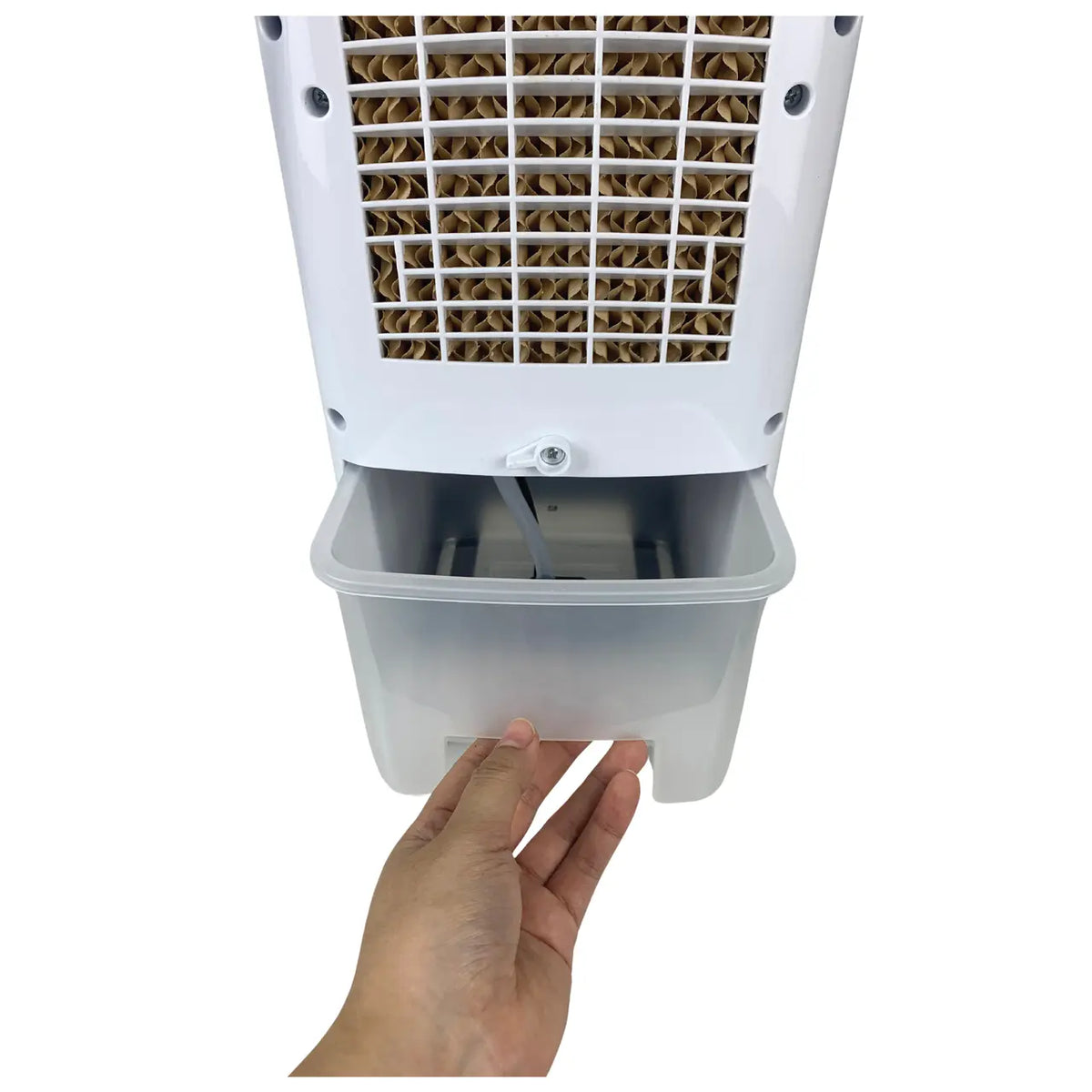 HAUSBERG HB-5955 hűtő és párásító ventilátor, 3 sebességfokozat, 12 órás időzítő, 4 literes tartály, távirányító