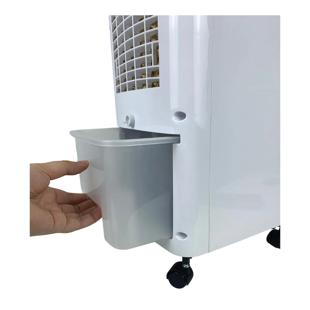HAUSBERG HB-5955 hűtő és párásító ventilátor, 3 sebességfokozat, 12 órás időzítő, 4 literes tartály, távirányító