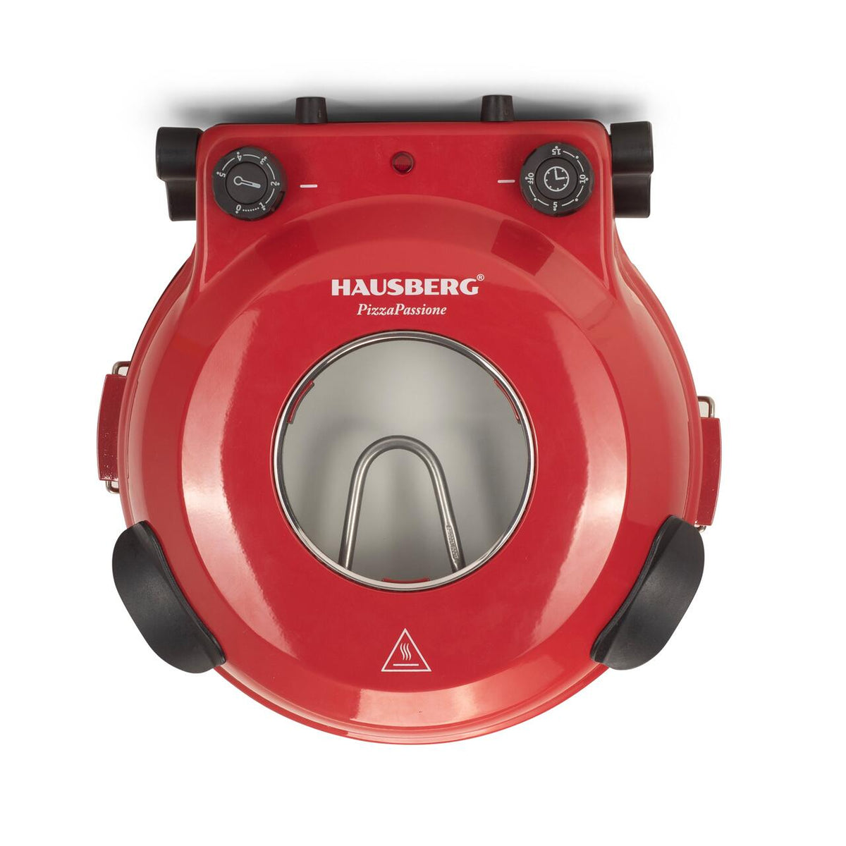 HAUSBERG HB-675RS XL különleges pizzakemence kő sütőfelülettel, termosztát 405°C-ig