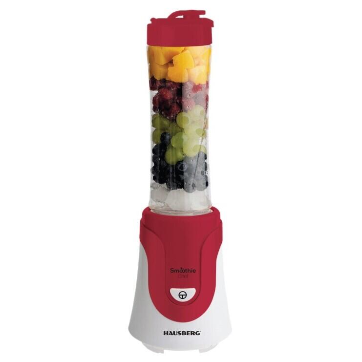 Turmixgép HAUSBERG HB-7676RS, multifunkcionális, 300W, 600ml-es tartállyal