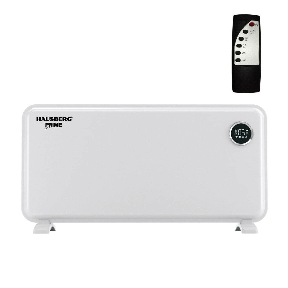 HAUSBERG HB-8215AB digitális elektromos konvektor, 2000 W